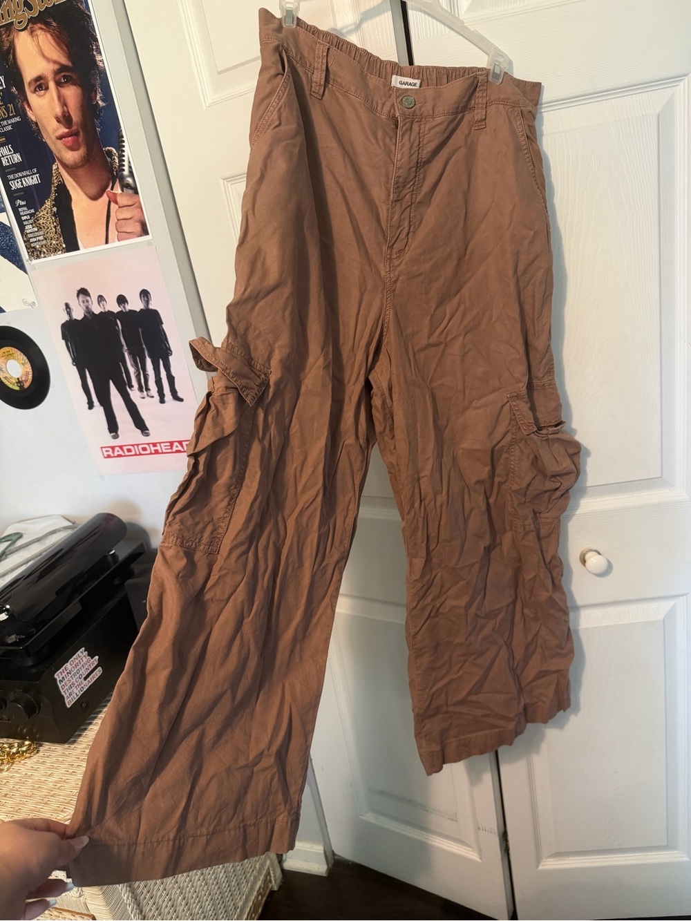 Garage Women’s Brown Cargo Pants - Relaxed Fit